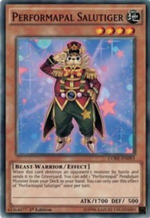 Performapal Salutiger - Common - King Gaming