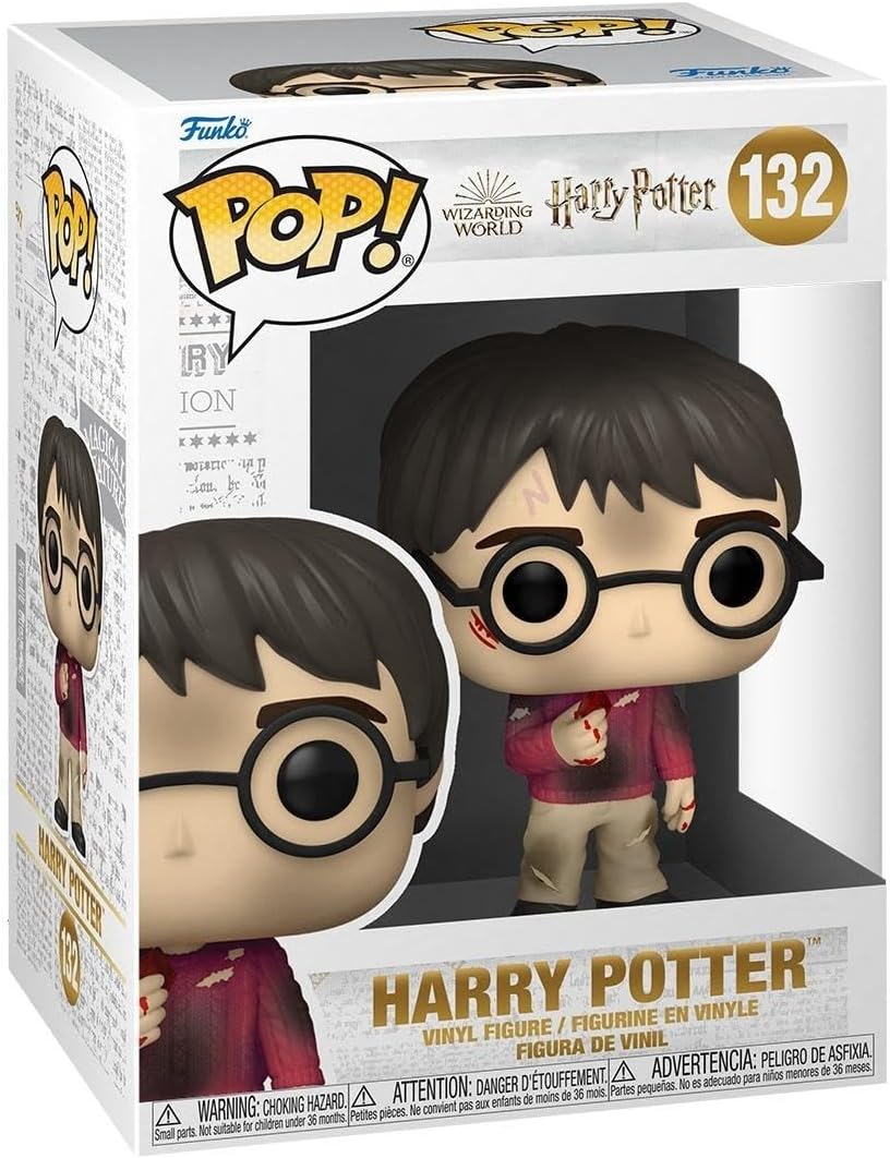 Funko Pop! Harry Potter 20th Anniversary - Harry with The Stone 132 - Geeked Out Goods