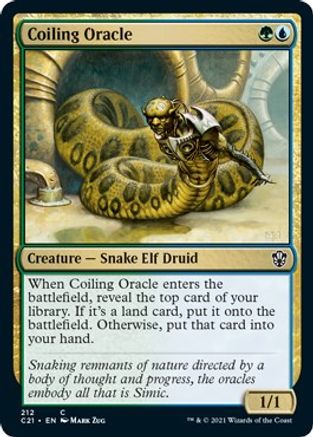 Coiling Oracle - #212 - C - King Gaming