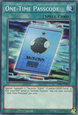 One-Time Passcode - Common - King Gaming