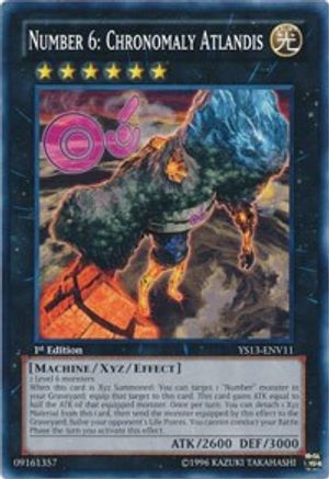 Number 6: Chronomaly Atlandis - Common - King Gaming