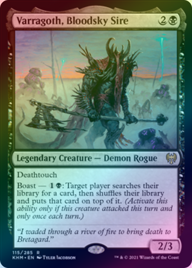 Varragoth, Bloodsky Sire - #115 - Rare - King Gaming