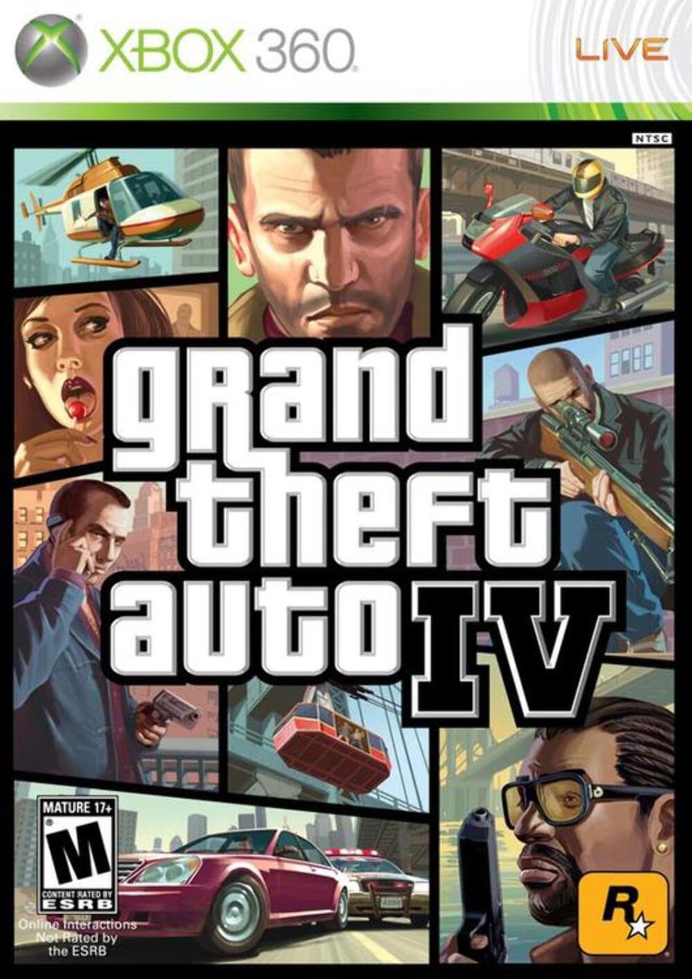 Grand Theft Auto IV XBOX 360 - Geeked Out Goods