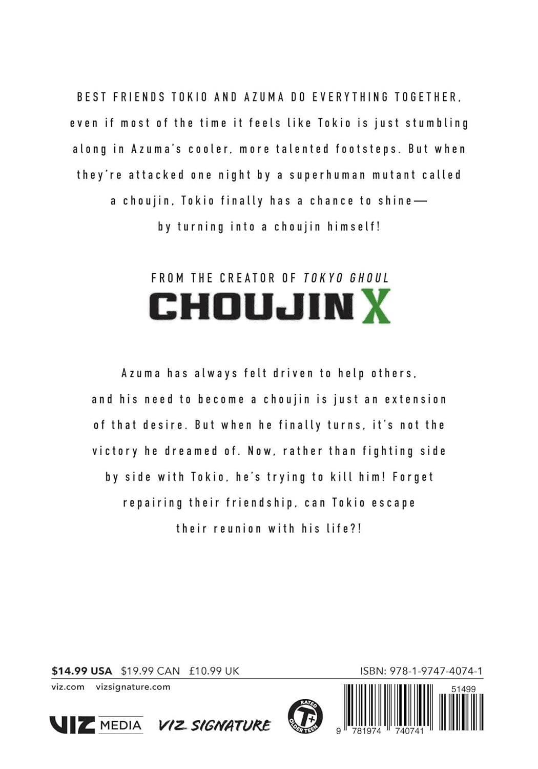 Choujin X, Vol. 4 (Volume 4) Paperback – Nov. 21 2023 - Geeked Out Goods