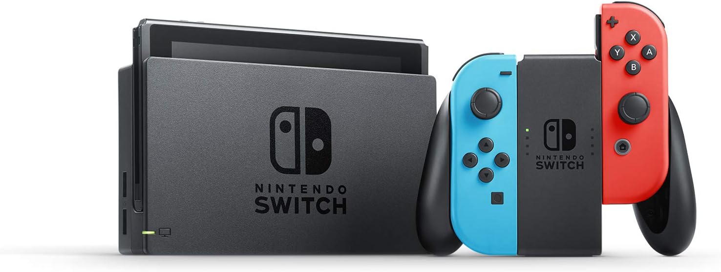 Nintendo Switch™ with Neon Blue and Neon Red Joy‑Con™ - Nintendo Switch Neon Edition
