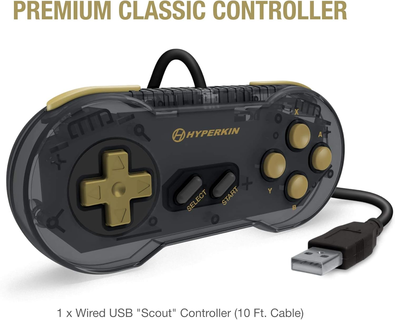 Hyperkin RetroN Sq HD BlackGold Gaming Console for Game Boy/Color/Advance - King Gaming