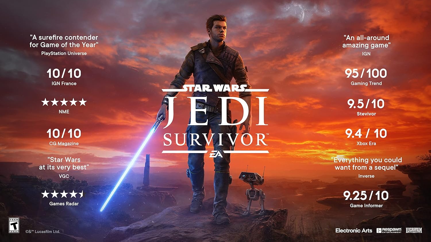 Star Wars Jedi: Survivor - PlayStation 5 - King Gaming