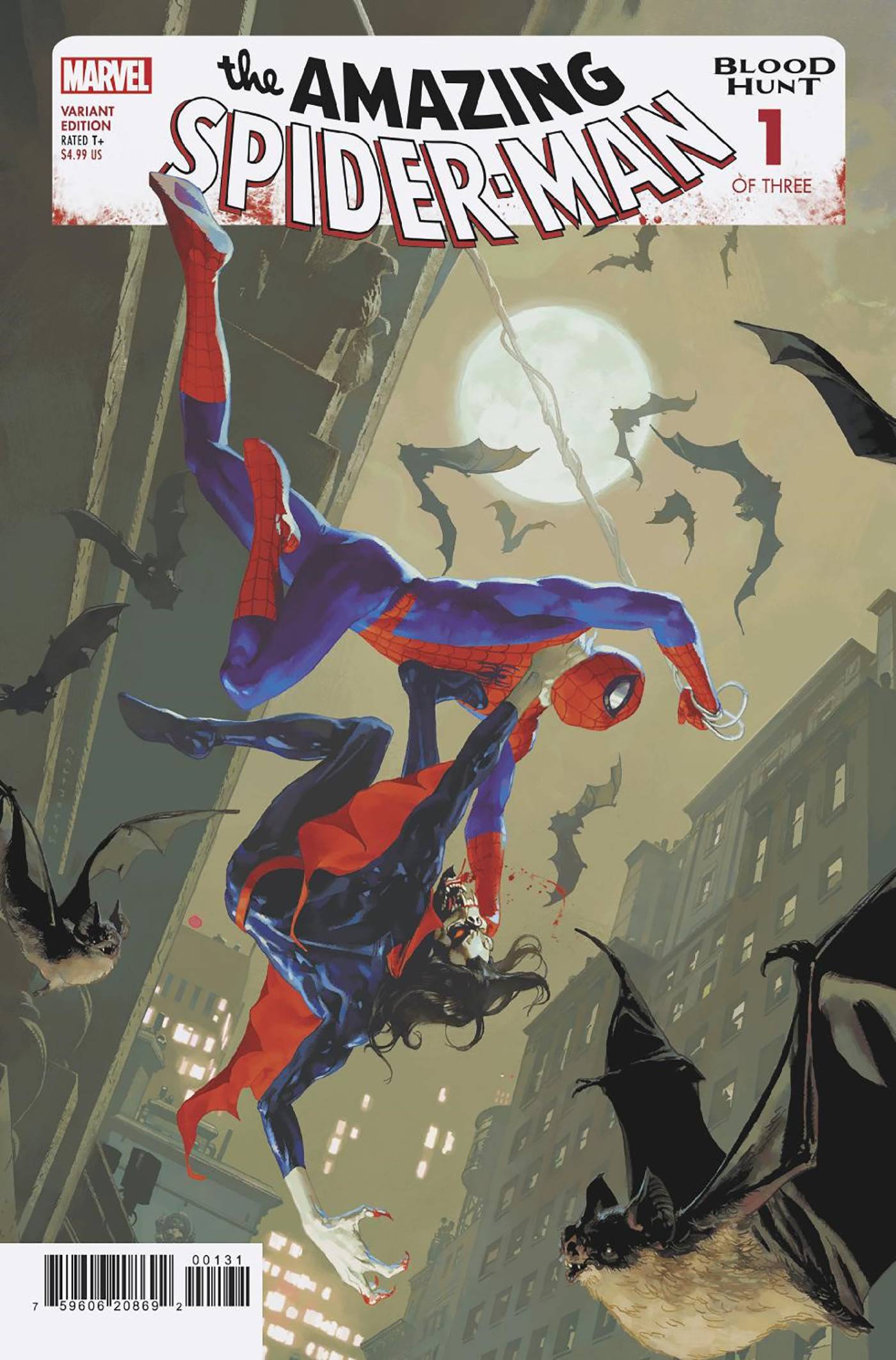 AMAZING SPIDER-MAN BLOOD HUNT #1 (OF 3) JOSEMARIA CASANOVAS - King Gaming