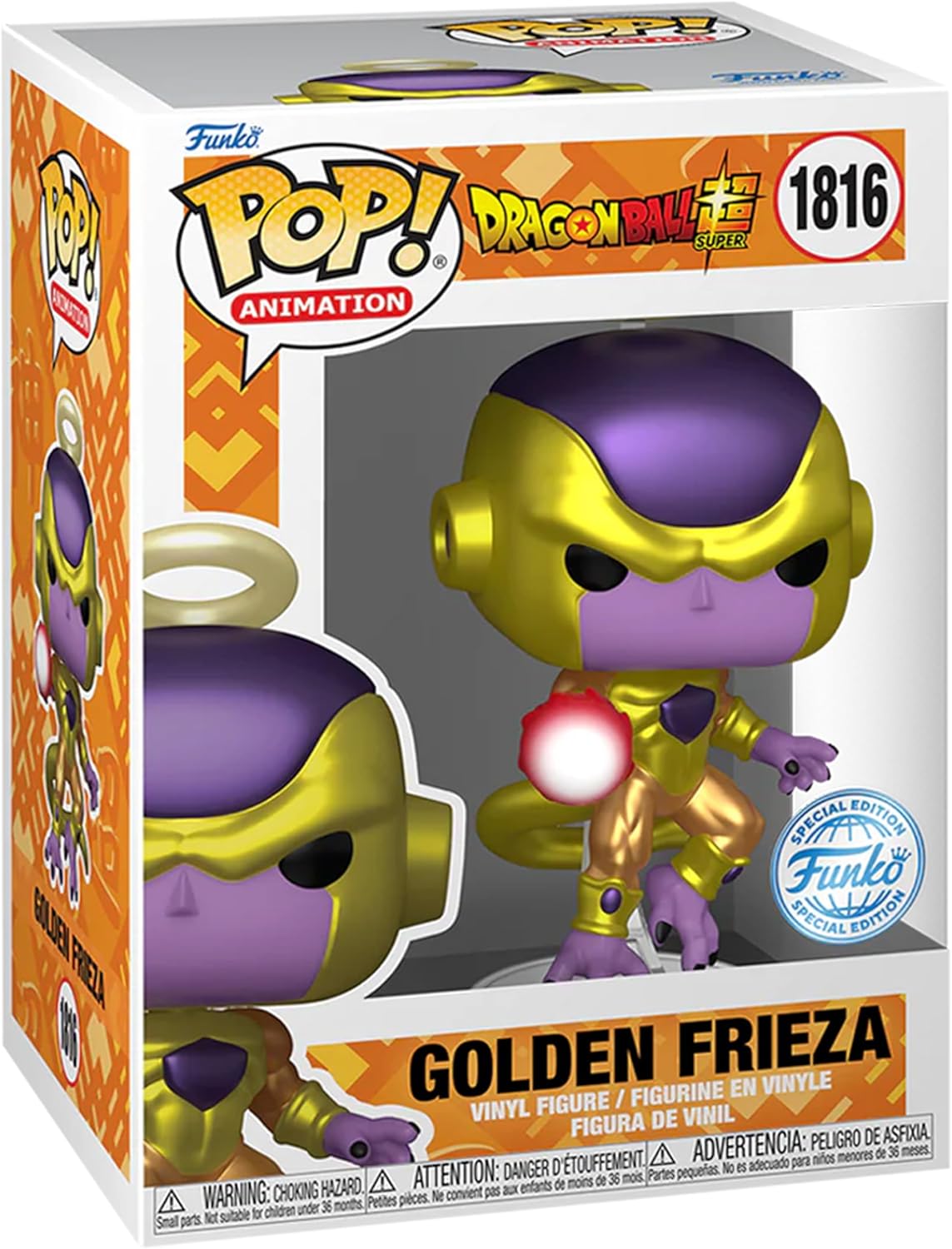 Funko Pop! Golden Frieza 1816 Exclusive - Geeked Out Goods