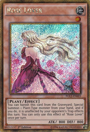 Rose Lover - Gold Secret Rare - King Gaming