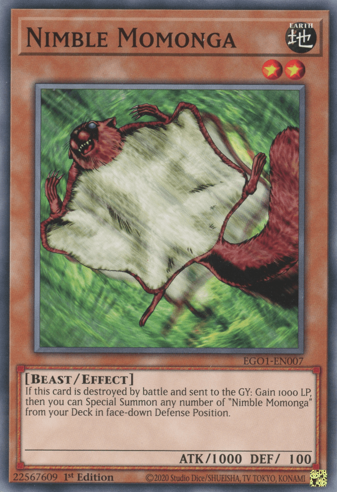 Nimble Momonga - NM Common King Gaming