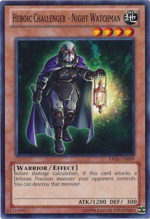 Heroic Challenger - Night Watchman - NM Common King Gaming
