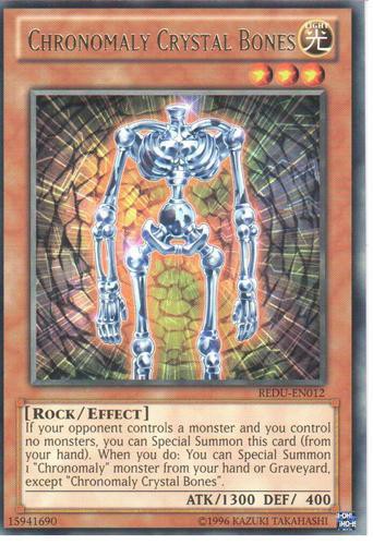 Chronomaly Cystal Bones - Rare - King Gaming