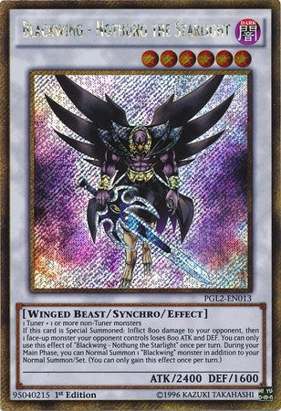 Blackwing - Nothung The Starlight - Gold Secret Rare - King Gaming