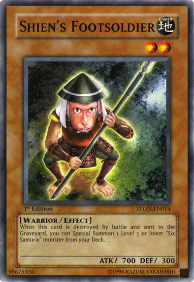 Shien's Footsoldier - Common - Yu-Gi-Oh King Gaming