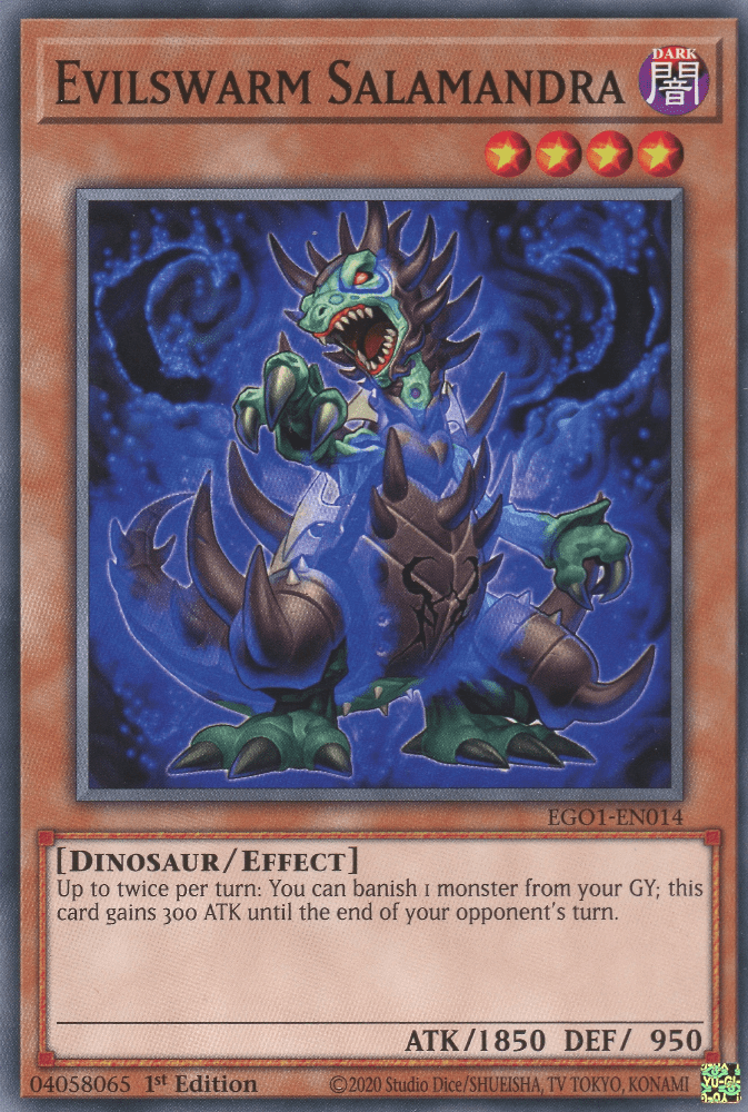 Evilswarm Salamandra - NM Common King Gaming