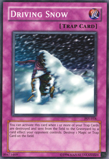 Driving Snow - Common - Yu-Gi-Oh King Gaming