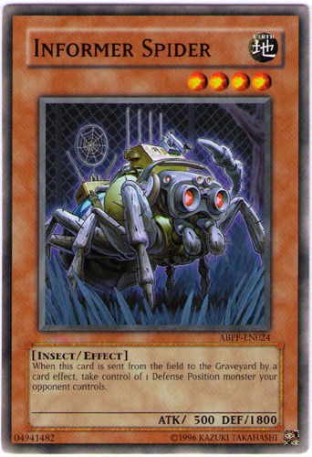 Informer Spider - Common - Yu-Gi-Oh King Gaming