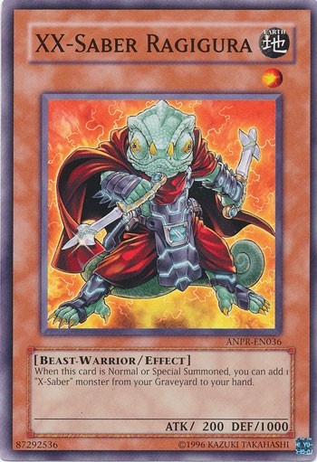XX-Saber Ragigura - Common - Yu-Gi-Oh King Gaming