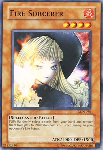 Fire Sorcerer - Common - Yu-Gi-Oh King Gaming
