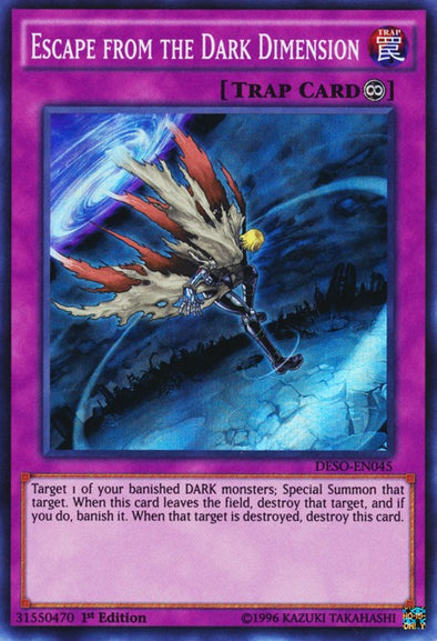 Escape From The Dark Dimesion - DESO-EN045 - King Gaming