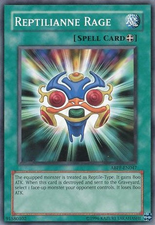 Reptilianne Rage - Common - Yu-Gi-Oh King Gaming