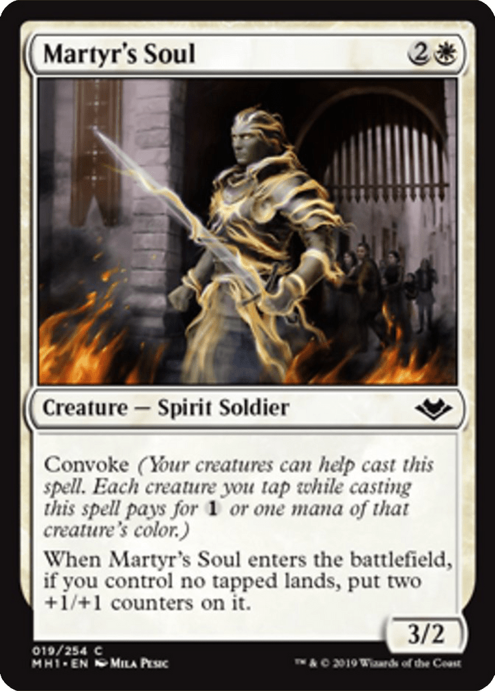 Martyr's Soul - NM - C #19 King Gaming