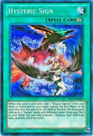 Hysteric Sign - Super Rare - King Gaming