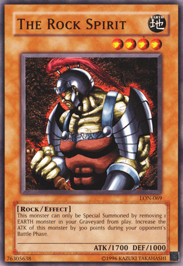 The Rock Spirit - Common - Yu-Gi-Oh King Gaming