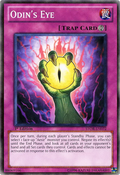Odin's Eye - Common - Yu-Gi-Oh King Gaming