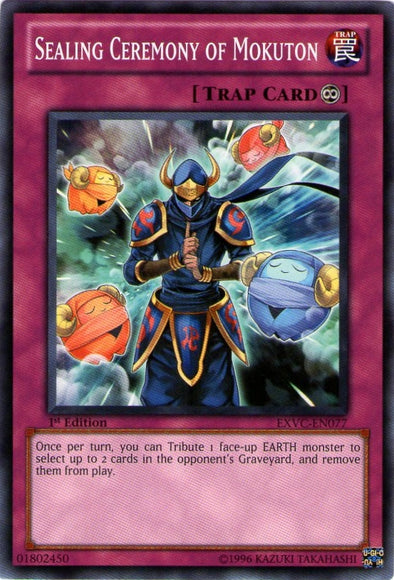 Sealing Ceremony Of Mokuton - Common - Yu-Gi-Oh King Gaming