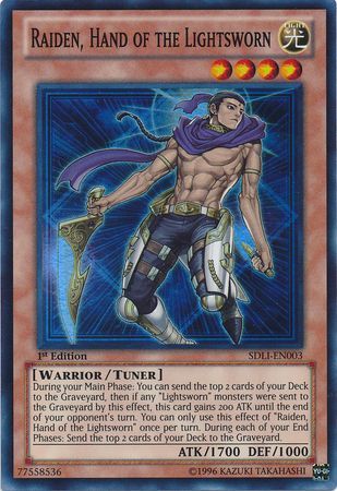 Raiden, Hand of The Lightsworn - Super Rare - King Gaming