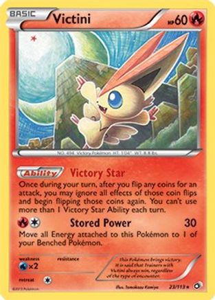 Victini - 23/113 - Rare - King Gaming