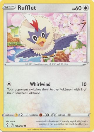 Rufflet - 136/203 - Common - King Gaming