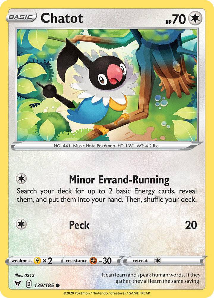 Chatot - 139/185 - NM Common King Gaming