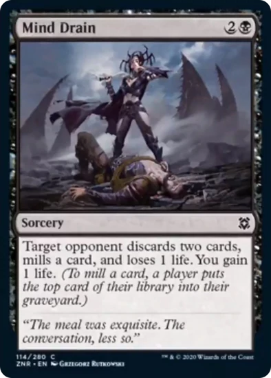 Mind Drain - C #114 King Gaming