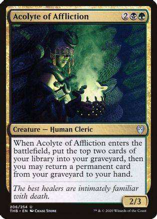 Acolyte of Affliction - U #206 King Gaming