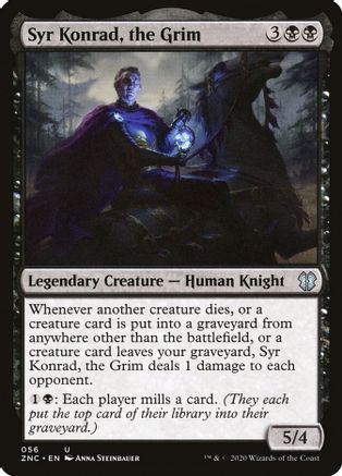 Syr Konrad, the Grim - #56 - Uncommon - King Gaming