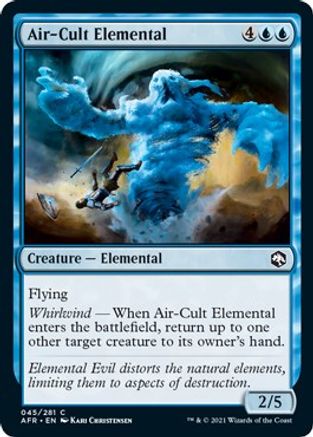 Air-Cult Elemental - #45 - Common - King Gaming