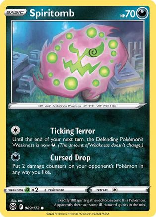 Spiritomb - 89/181 - Uncommon - King Gaming