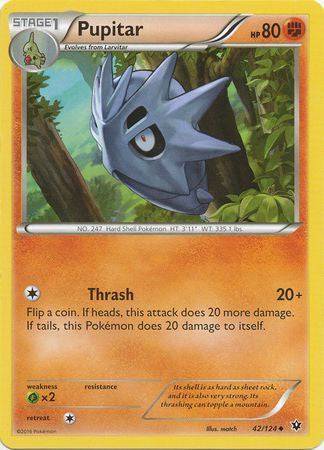 Pupitar - 42/124 - NM Uncommon King Gaming