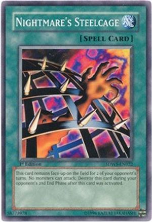 Nightmare's Steelcage - Common - Yu-Gi-Oh King Gaming
