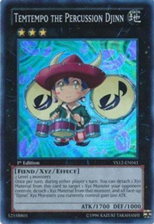 Tempo The Percussion Djinn - Super Rare - King Gaming