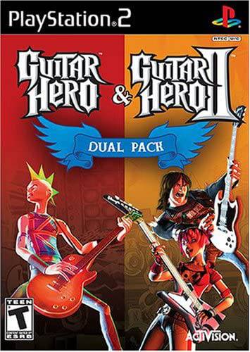 Guitar Hero & Guitar Hero 2 Dual Pack - PlayStation 2 | King Gaming