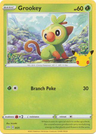 Grookey - 8/25 - NM Promo King Gaming