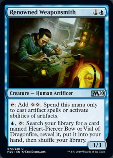 Renowned Weaponsmith - NM - U King Gaming