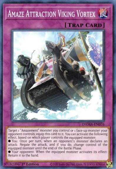 Amaze Attraction Viking Vortex - Common - Yu-Gi-Oh King Gaming