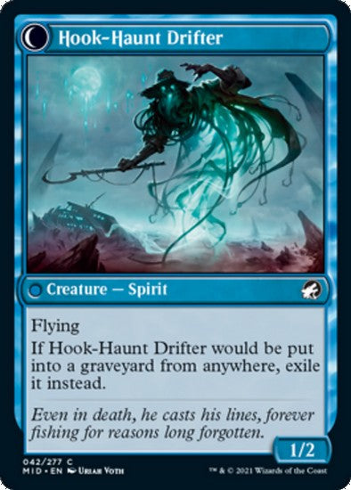 Baithook Angler / Hook-Haunt Drifter #42 - C - Magic TCG King Gaming