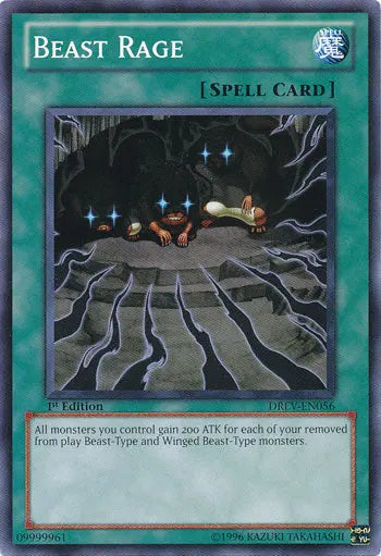 Beast Rage - Common - Yu-Gi-Oh King Gaming