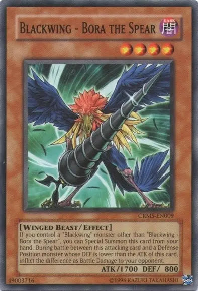 Blackwing - Bora The Spear - Common - Yu-Gi-Oh King Gaming